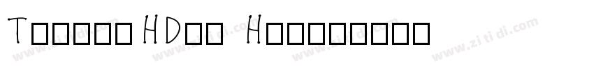 TrixieHDot Heavy字体转换